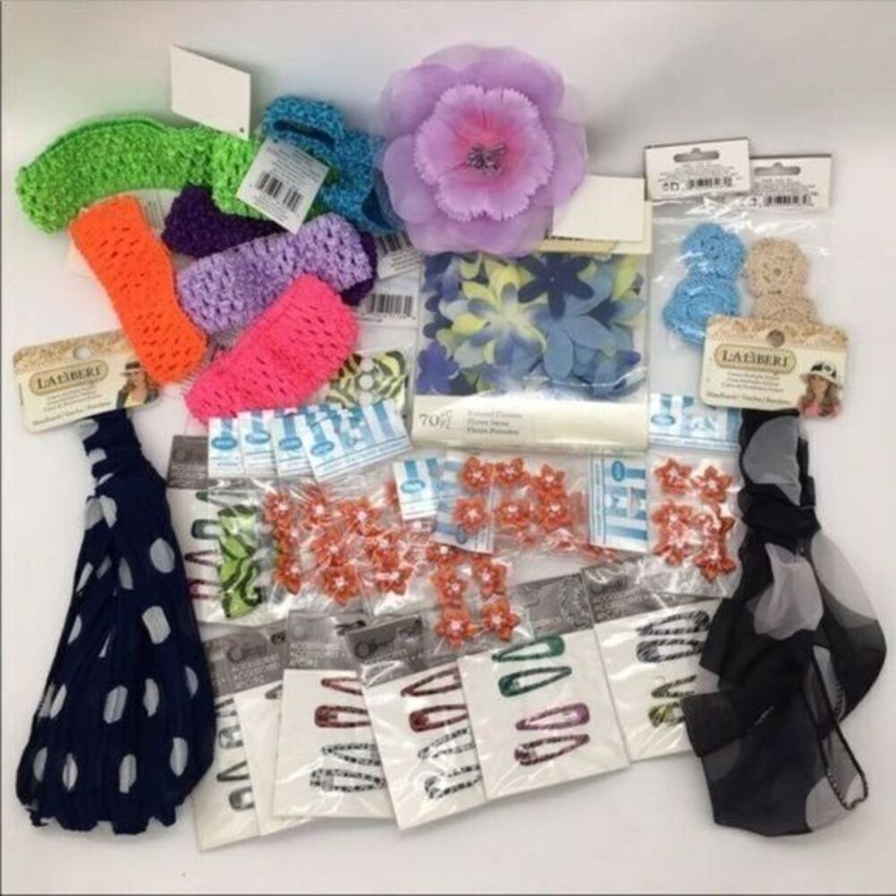 Hair Craft and Accessories Lot Bundle
